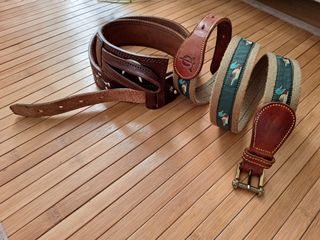 Cinturones vintage años 90.