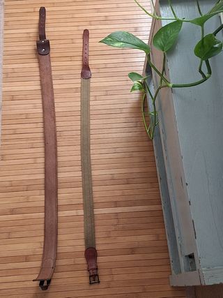 Cinturones vintage años 90.