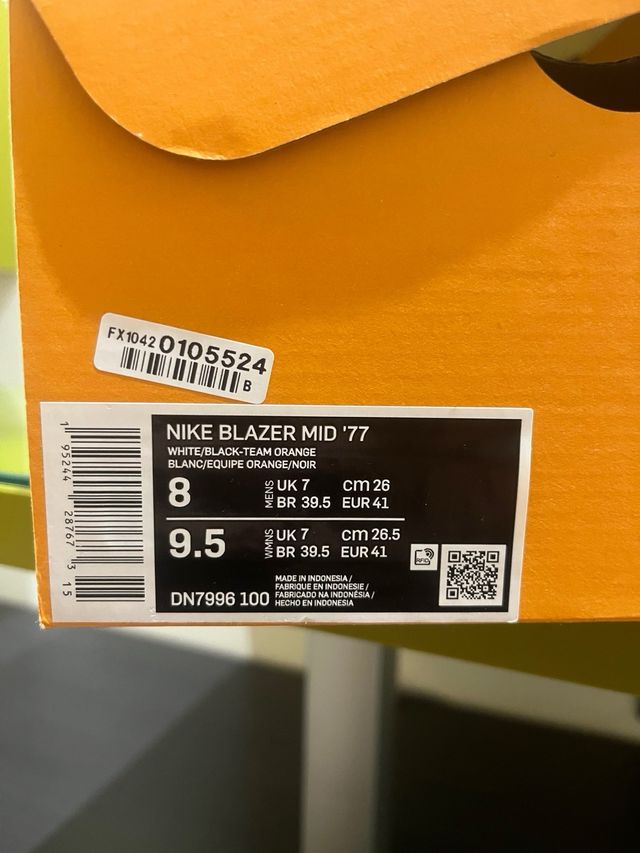 Nike Blazer Mid '77 - Talla 41