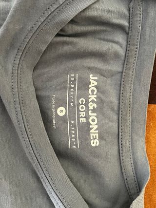 Camiseta Jack & Jones azul talla S