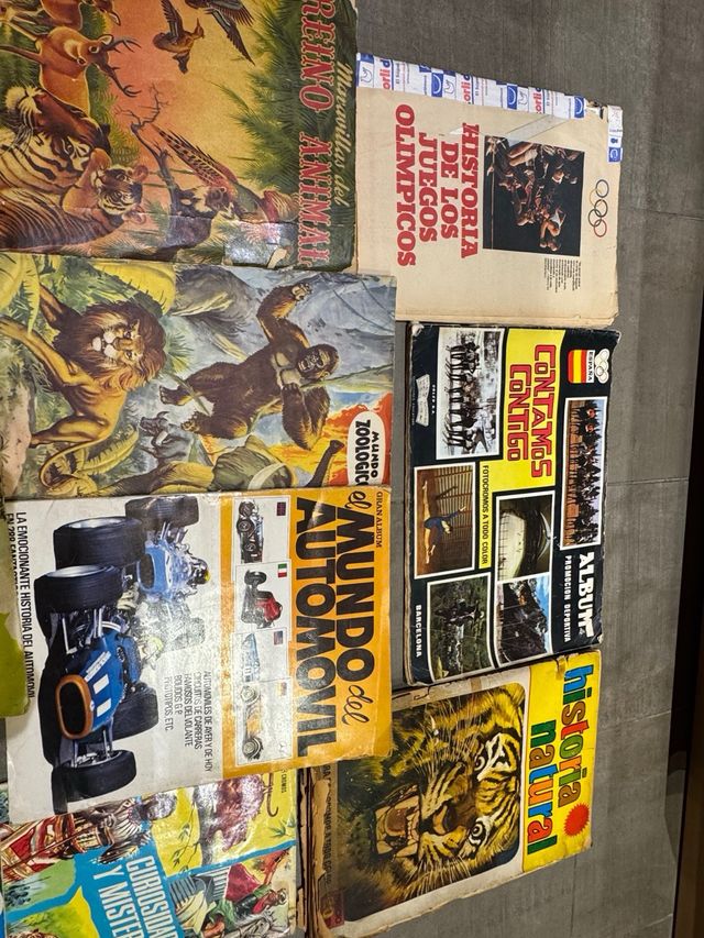 Álbumes variados antiguos años 60-80