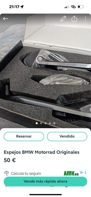 Espejos BMW Motorrad Originales