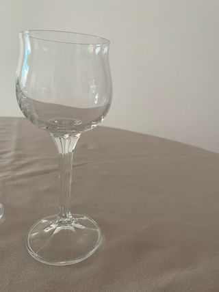 Juego de 44 copas de cristal