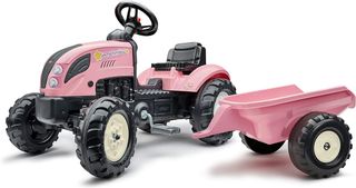 Tractor Pedales Falk Rosa