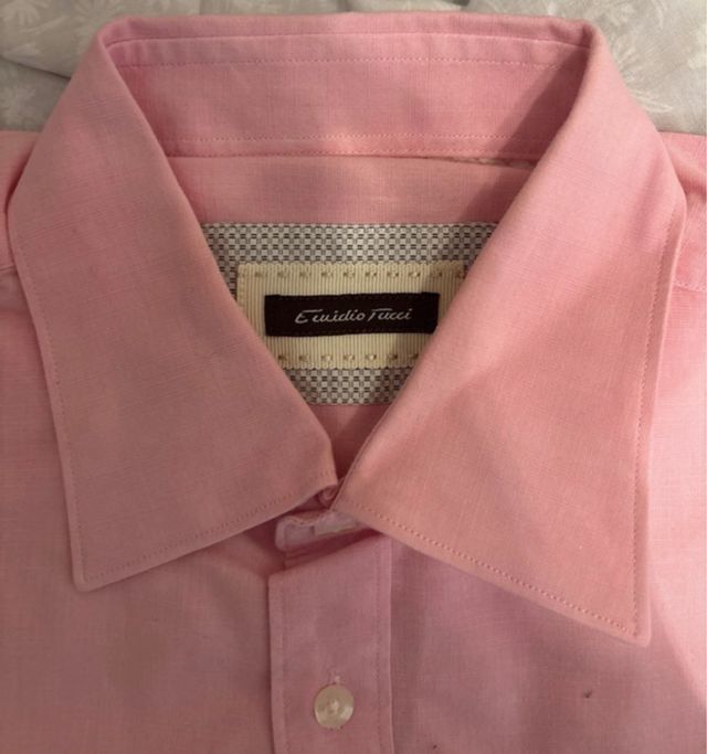 Camisa Emilio Tucci rosa Talla M