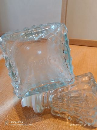Decantador cristal antiguo