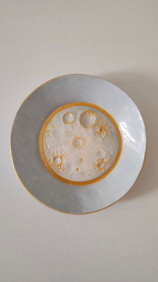 Piattino Luna Artigianale
