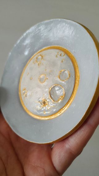 Piattino Luna Artigianale