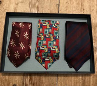Cravatte Vintage 100% seta