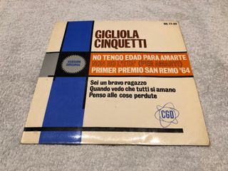 Gigliola Cinquetti–No Tengo edad para amarte. 1964