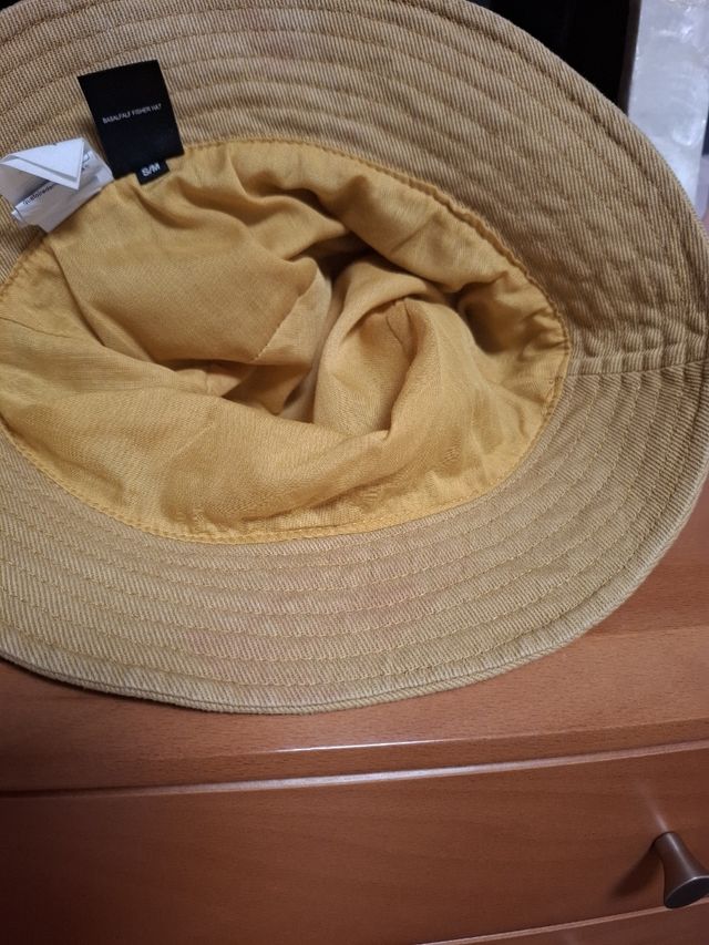 Gorro color mostaza Ecoalf - Sombrero Eco