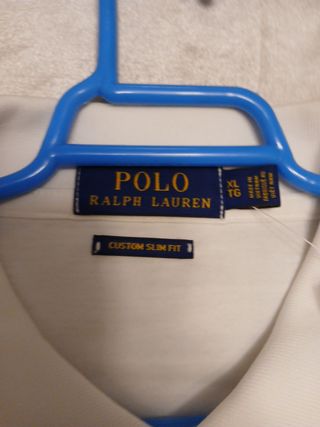 Polo Ralph Lauren - Camiseta manga larga blanca