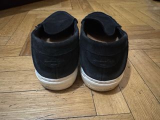 Zapato piso hombre negro
elegante 