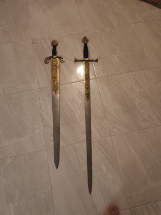 Espadas .Medievales Toledo - 2 Unidades