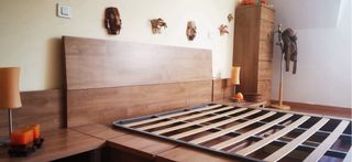 Cama Tatami 135cm + Cabecero + Mesillas