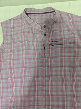 Camisa Quechua sin mangas M - morada