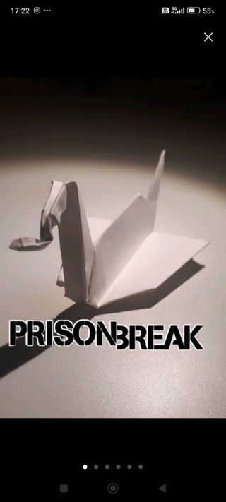 Prison Break Origami