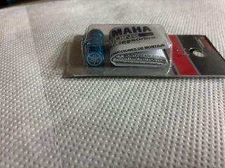 Tappi valvole pneumatici Yamaha blu in ergal