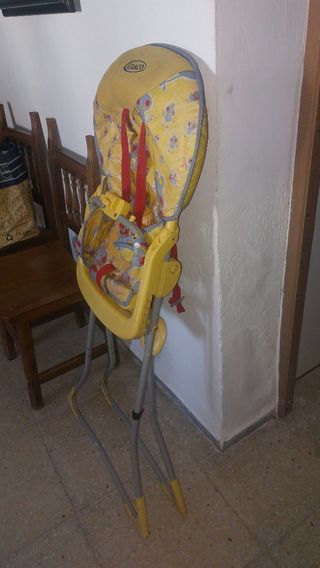 Trona bebé plegable