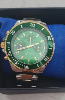 Reloj Hombre Verde - Cronógrafo