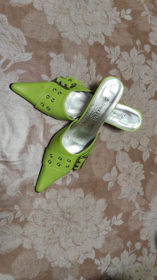 Zapatos Dalliance verdes
Talla 37.