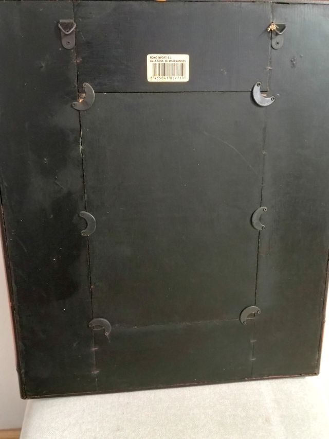 Espejo bambú vintage