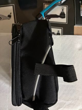 kit bici composto da specchi,lucchetto,borsello