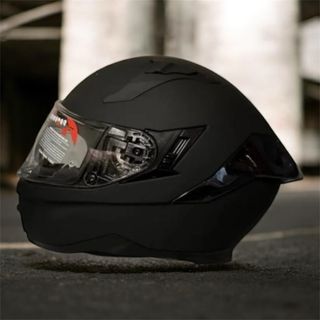 Casco moto NOX N303S nero opaco Tg L