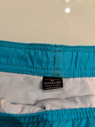 Bañador Quiksilver turquesa niño