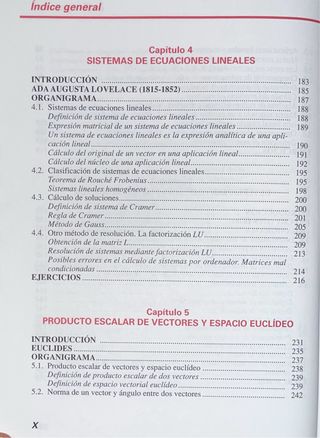 Análisis matemáticos, amp. matemáticas y Algebra