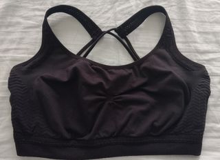 Sujetador deportivo Decathlon negro - XL