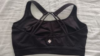 Sujetador deportivo Decathlon negro - XL