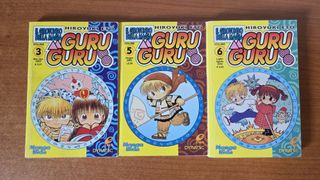 Manga Guru Guru 3, 5, 6