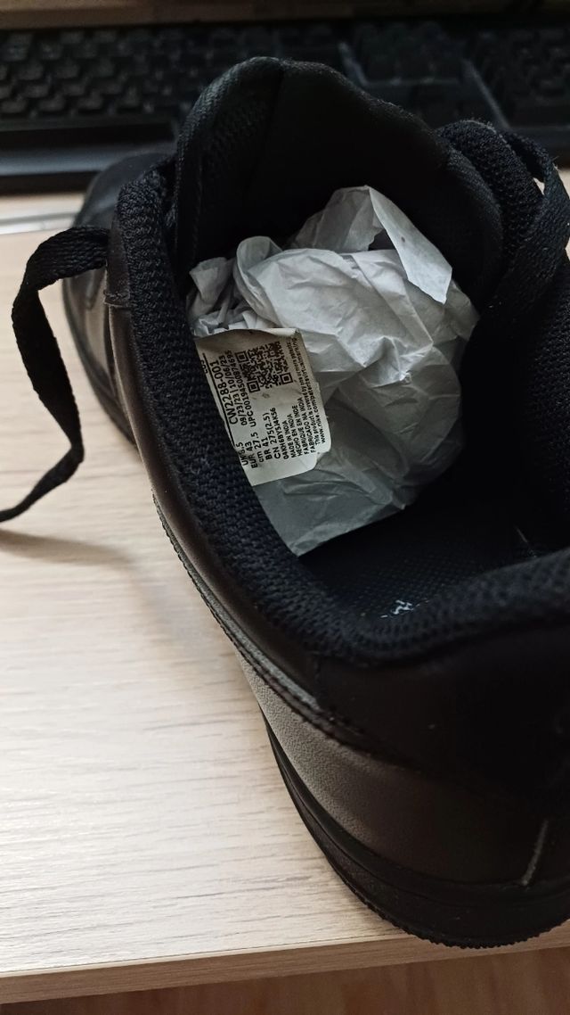 Nike Air Force 1 negras - Talla 43