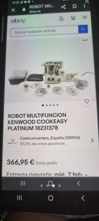 Robot Kenwood Cookeasy Platinum