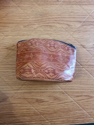 Portamonete Marrone in cuoio