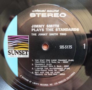 LP 1967 🇺🇸 JIMMY SMITH - PLAYS THE STANDARS