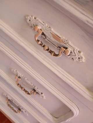 Mesitas noche blancas - Muebles antiguos