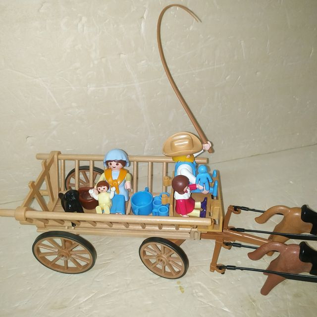 PLAYMOBIL - Carreta Familia Vintage 3503