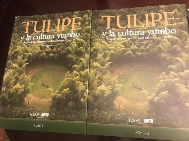 Lote 7 libros arqueología y culturas del Ecuador