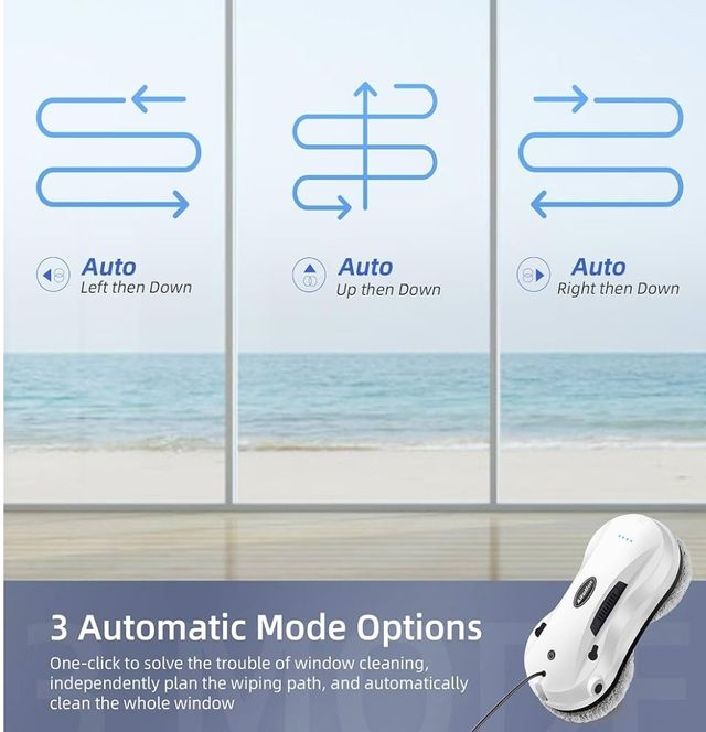 Limpiacristales inteligente Alfabot X7