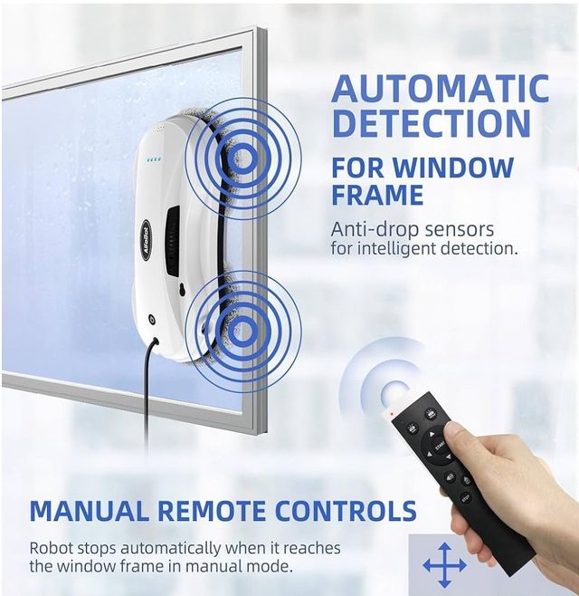 Limpiacristales inteligente Alfabot X7