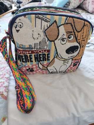Bolso bandolera perros