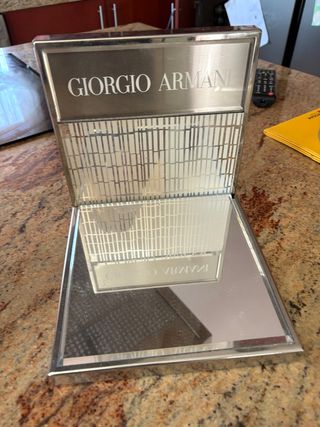 Expositor Giorgio Armani - Plata
