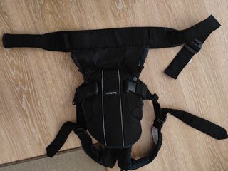 Mochila portabebés BabyBjorn negra