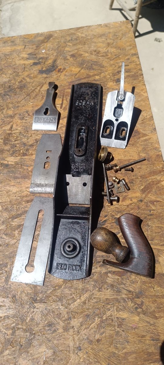 Cepillo carpintero Bedrock no606