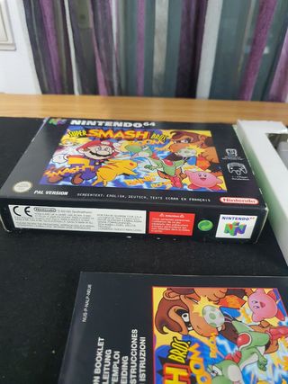 Super Smash Bros. Nintendo 64 PAL