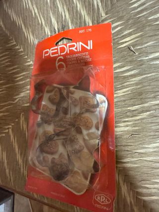 Set 6 Tagliabiscotti Pedrini Vintage