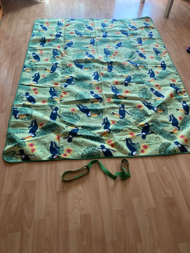 Alfombra  impermeable playa/montaña