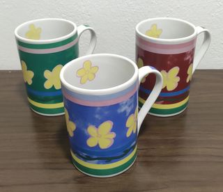 Set di sei tazze mug Tognana nuove